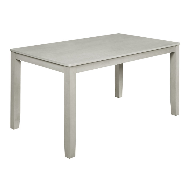 Conchetta Rectangular Dining Table, Standard Height (30" H), Gray