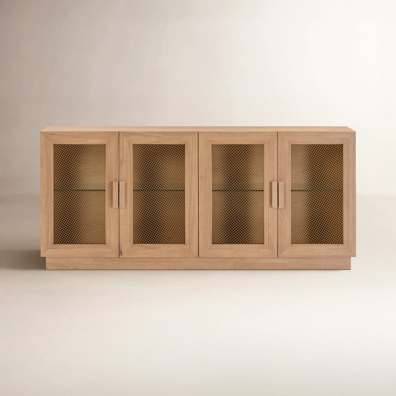 Hermione 72'' Media Console, Natural