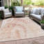 Tapis saumon Xhevrie intérieur / extérieur lavable à la machine-1676034677