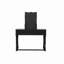 Ensemble de meuble-lavabo de salle de bain unique moderne avec tabouret pliable en MDF avec placage 1 pièce