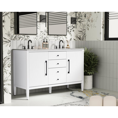 54 inch Double Bathroom Vanity