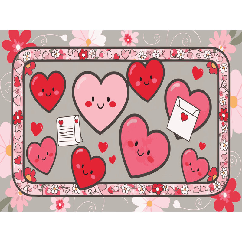Tapis de Noël East Urban Home, Rectangle 4pi x 6 pi
