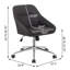 Upholstered Adjustable Home Office Desk Chair-1458562583