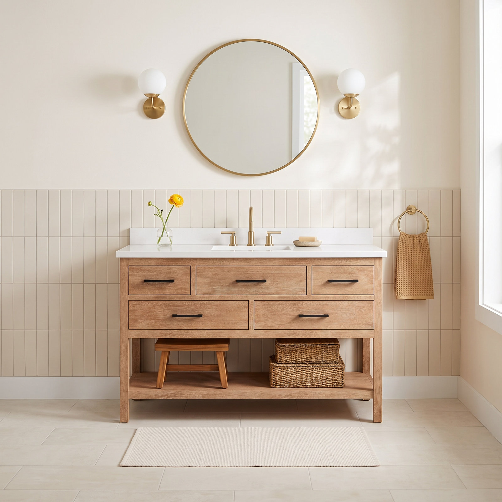 Betty 55'' Single Bathroom Vanity