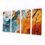 Corderro - Art mural abstrait, toile 4 pièces-106423605
