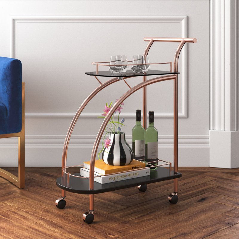 Wrenly Metal Bar Cart