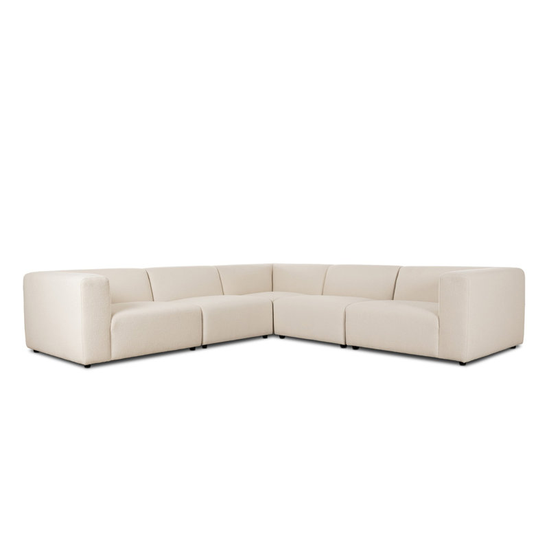 Lawndale Sectional, Fayette Cloud Polyester Blend