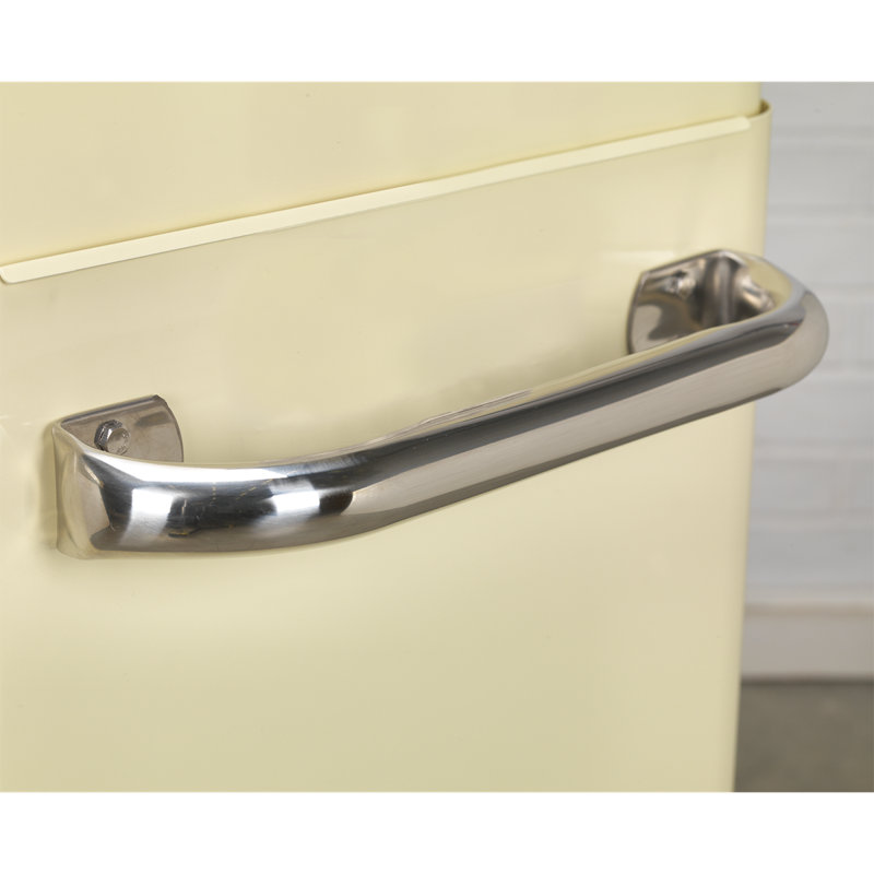 Metal Single Storage Cabinet ( 82.5cm H x 73cm W x 46cm D), Cream