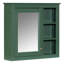 Armoire murale moderne pour salle de bain. 30 po x 28 po, avec miroir, 5 tablettes et plus, rangement pour miroir fonctionnel de 28 po, construction