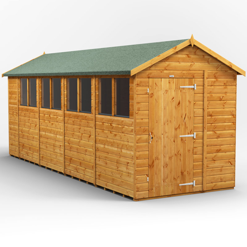 Powersheds Timber Tongue & Groove Garden Shed
