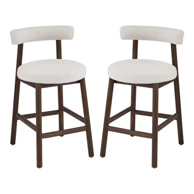Tabourets de comptoir rembourrés 26,77 po Colten