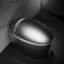 Toilette intelligente avec fonctions pour l'utilisateur, siège à ouverture / fermeture automatique, capteur de pied, toilette avancée pour salle de bain grise, style élégant-121634159
