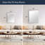 Miroir de salle de bain mural Kennith-23847468