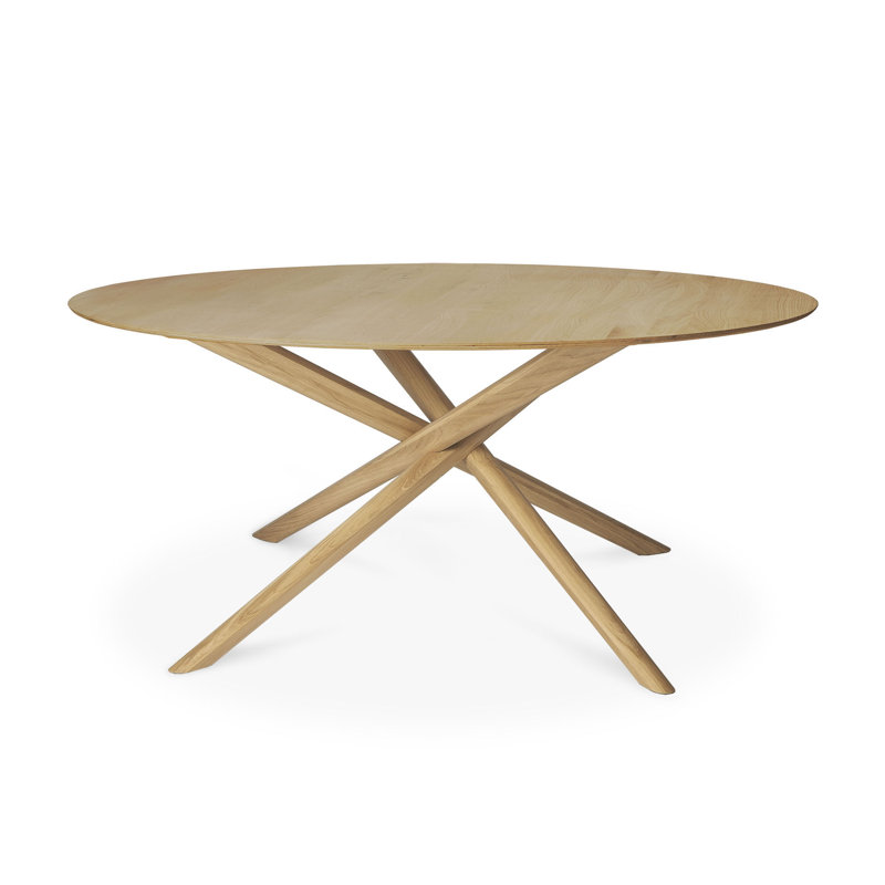 Mikado Round Solid Oak Dining Table
