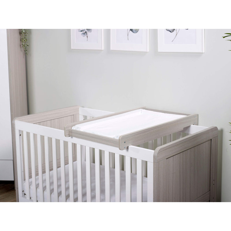 Pembrey Cot Top Changer - Ash Grey