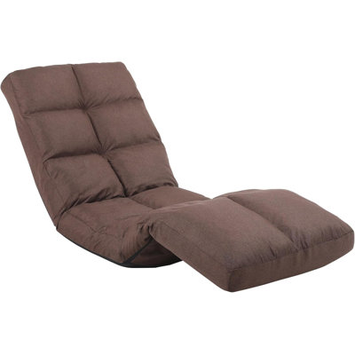Reclining Floor Cahir Game Sofa Chair With 14 Adjustable Positions Chaise Lounge Chairs by Ebern Designs