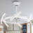 Kiara 12'' Ceiling Fan with LED Lights-1213379154