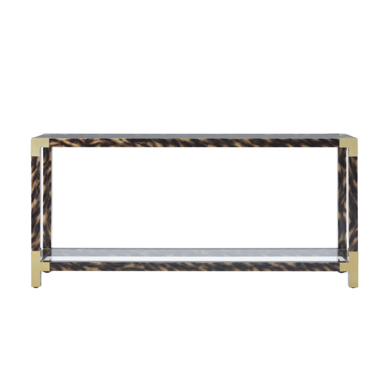 Arakan 65'' W Glass Console Table