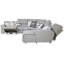 Canapé modulaire inclinable de 143 po Balvina-85505964