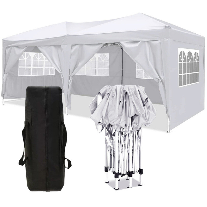 Tente Pop Up, Blanc