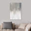 Minimal paysage blanc et gris grunge industriel abstrait minimalisme contemporain nordique neutre, impression sur toile-97558600-97558599-119461168
