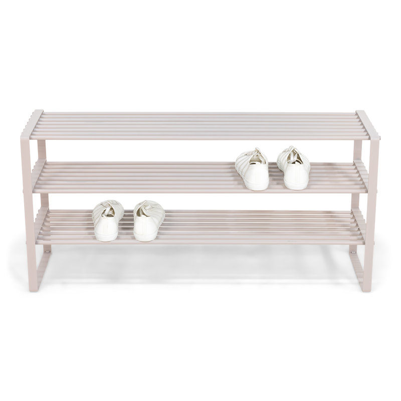 Rex 9 Pair Shoe Rack, Grey