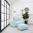 Bean Bag Chair withFootstool-427086688