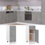 Louiza Drawer Bottom Cabinet Lyon 30x46x81.5 cm Engineered Wood-207403894