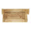 Solid Wood Storage Bench
