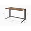 Bureau d'écriture en noyer avec port USB-110644347