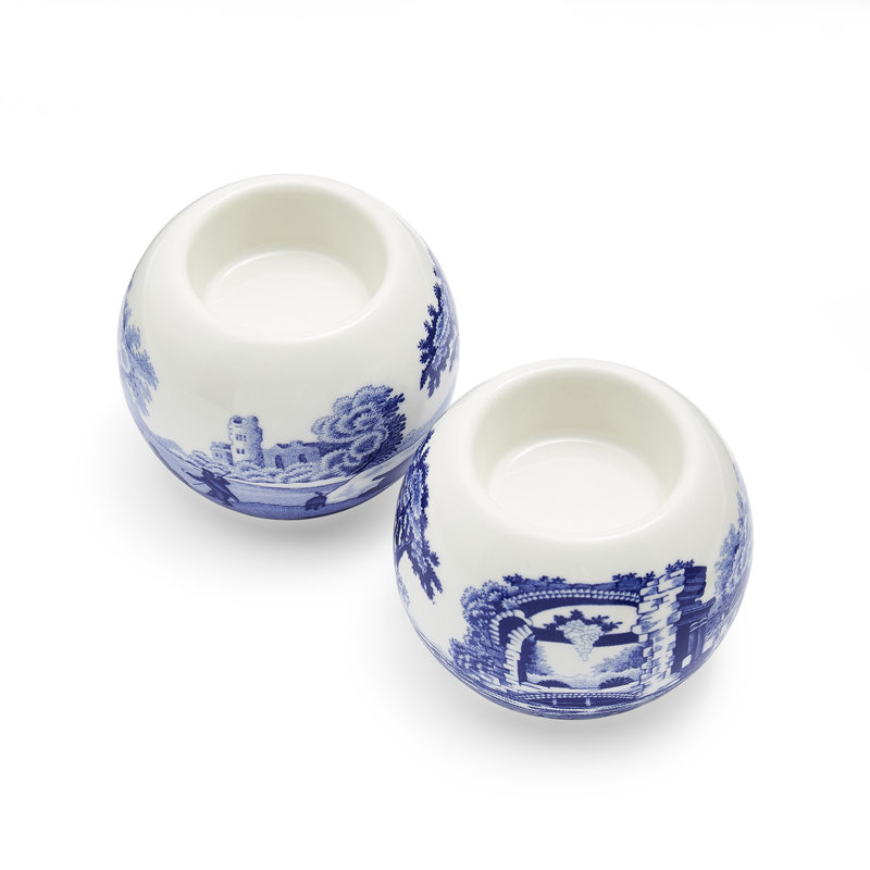 Classic Blue Italian - Tealight Holders 