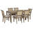 Millau Nat Cane 7pc Dining Set