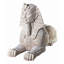 Grand Faux Stone Egyptian Sphinx Statue