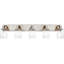 Luminaire de salle de bain moderne Soho Longshore Tides Ã  5 ampoules, en laiton brossÃ© noir avec verre granitÃ©-1939157307