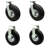 4 Piece Pneumatic Caster Set