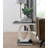 Scottsmoor Modern Halo High Gloss Statement Luxury End Table-1070891887