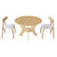 Ensemble de salle à manger pliable 3PCS-836574944