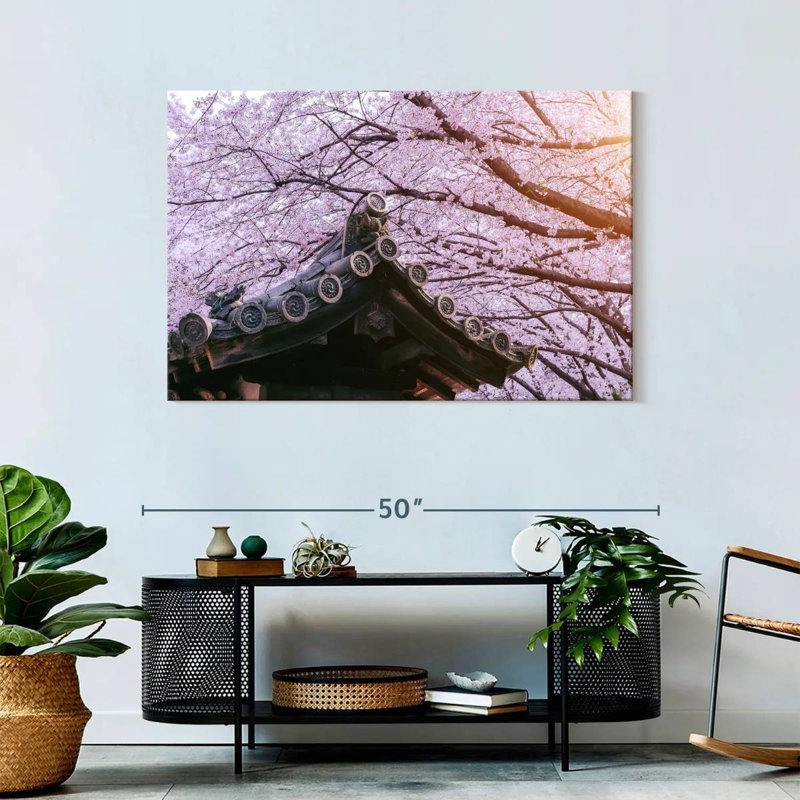 Harnek Blossoming Sakura Tree, 30" H x 45" W