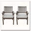 Chaise d'extérieur moderne en aluminium