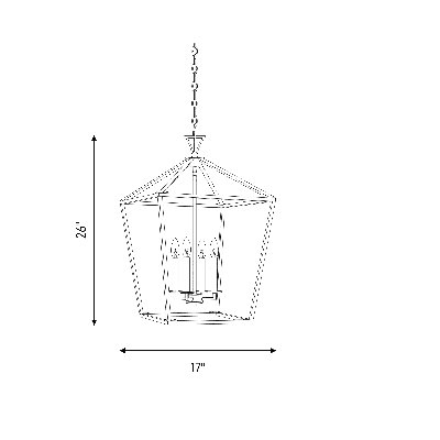 Hastings 4-Light Chandelier