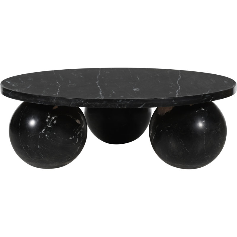 Table basse Hizki, Noir