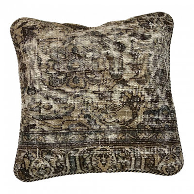 Wool Square Pillow Cover & Insert