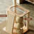 Elliptical Space Capsule Solid Wood Cat Tree