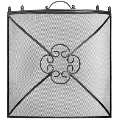 Frasier 1 Panel Steel Fireplace Screen