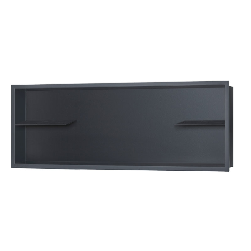 Niche de douche H 12,6 po x l 36,2 po x P 4 po, Bronze industriel