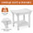 Sekia 18.6'' W Plastic Shower Bench-1145125341