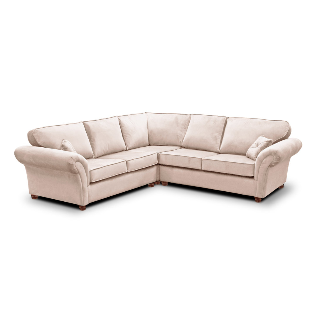Lila 5 Seater Velvet Corner Sofa