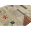 Scandinavian Hand Knotted Wool Geometric Area Rug-2022657683