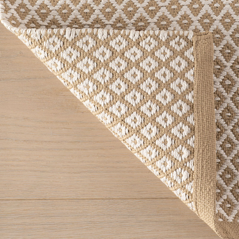 Riviera Khaki Handwoven Indoor/Outdoor Rug, Rectangle 9'6" x 13'6"