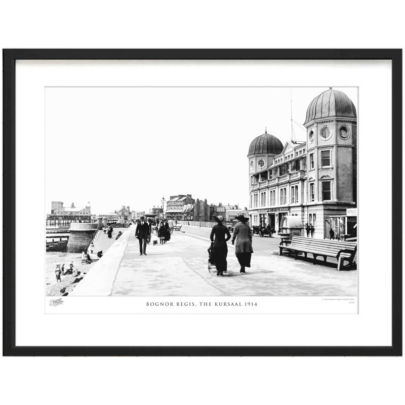Bognor Regis, The Kursaal 1914 by Francis Frith - Single Picture Frame Print, 60cm H x 80cm W x 2.3cm D